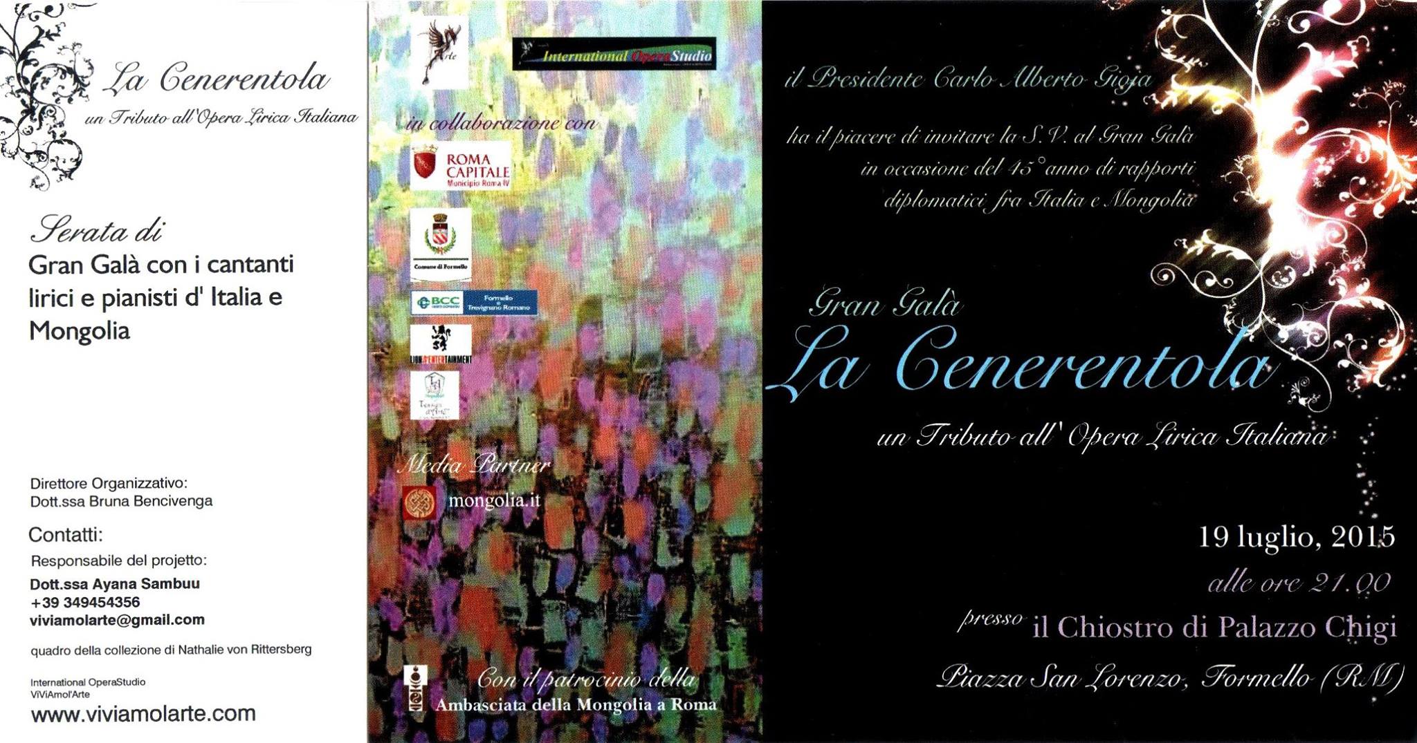 Монголын уран бүтээлчид “Италийн дуурь 2015”-д оролцохоор хүлгийн жолоо заллаа